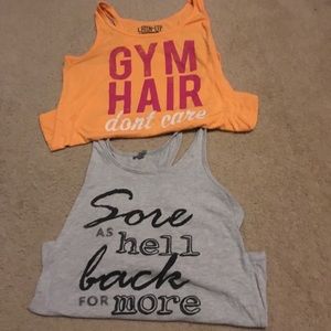 ❤️Cute workout tank bundle❤️